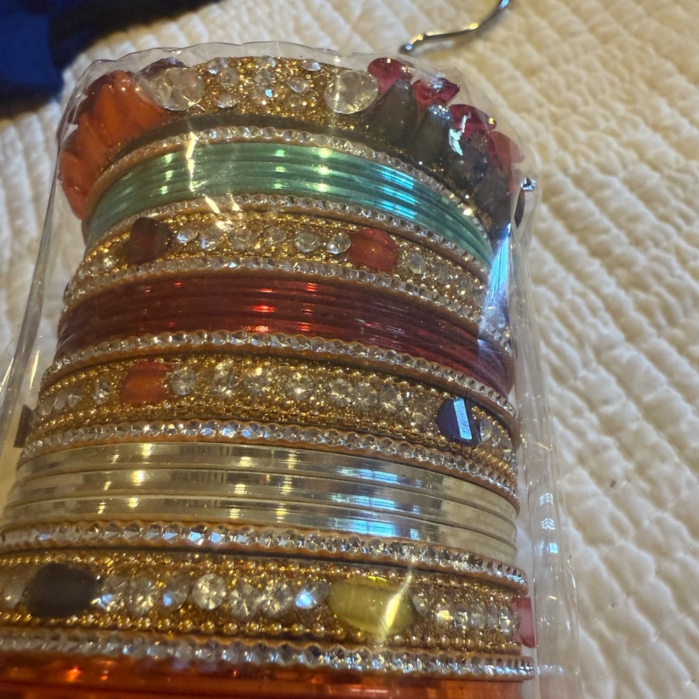 Multicolor Bangle Set - Picture 3 of 5